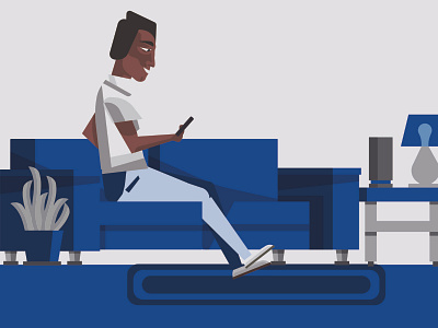 Sit Next to Me by Hannah Winter on Dribbble