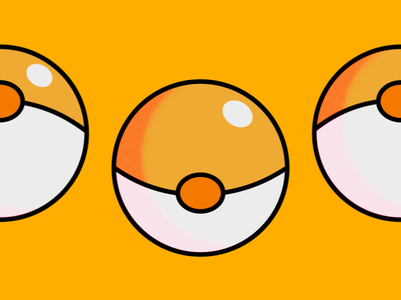 Poké Balls after effects animation gif illustration loop motion nintendo pikachu poke ball pokemon