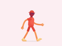 Walk Cycle Animation by Hyacinth on Dribbble