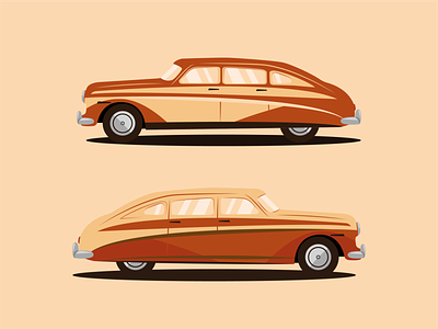 Retro car illustration