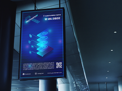 Poster for technology festival