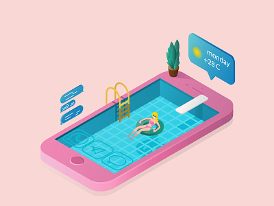 isometric pool