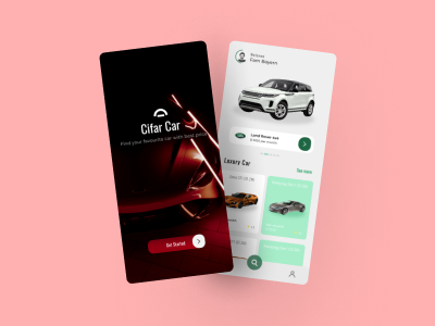 Car Mobile Applications app branding design fahim.pro ui uiux ux