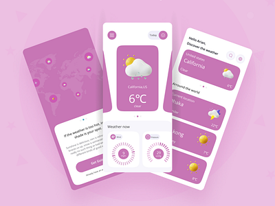 Weather App Design