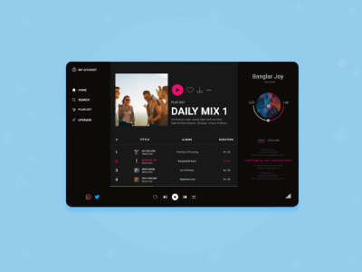 Music Landing Page Design best landing page landing page design uiux