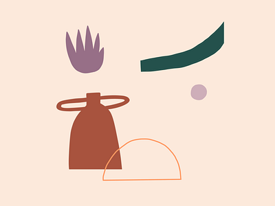 Firing Clay abstractillustration bookillustrator branding design illustration logo procreate