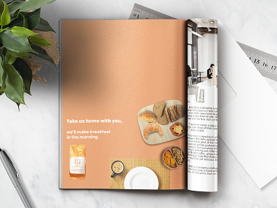 Take us Home Full Page Mockup advertisement graphicdesign graphicdesigner magazine ad mockup mockupdesign