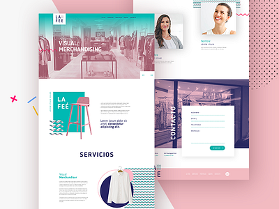 La Fée - Landing Page