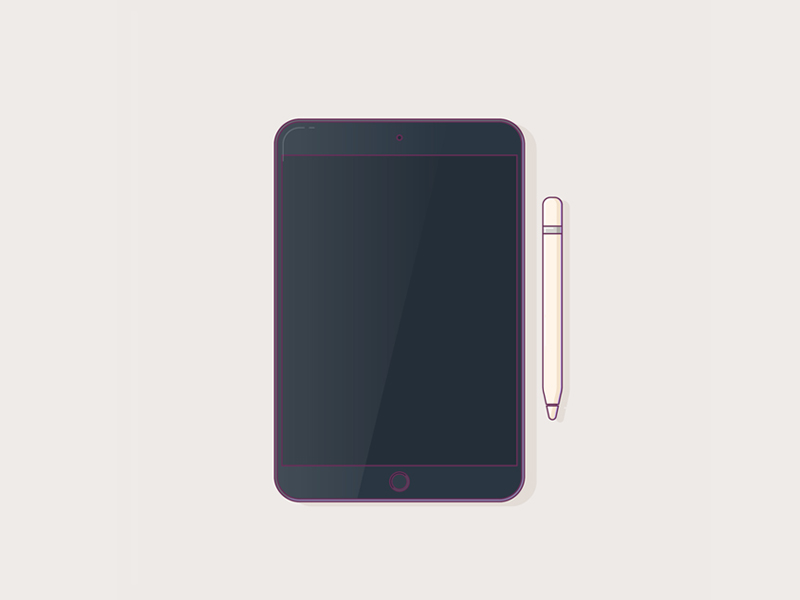 iPad Pro & Apple Pencil by Fei on Dribbble