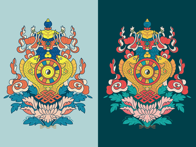 Tibet pattern 1 by Fei - Dribbble