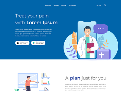 Online Doctor design graphic design illustration