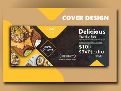 Cover Design branding cover cover design creative logo design food food banner graphic design illustration illustrator logo ui vector