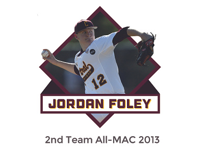 CMU Baseball Player Highlight baseball central michigan cmu diamond mac pitching