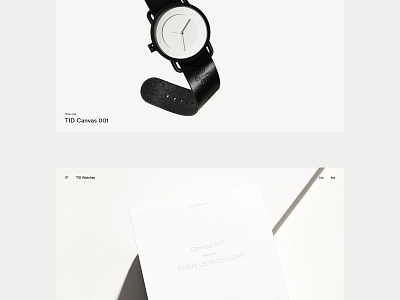 Tid Watches — Main page