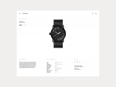 Tid Watches — Product page