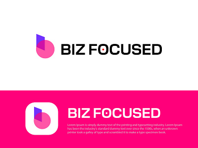 Biz Foused Logo design logo logo design