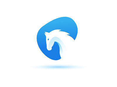 Horse - Logo design gradient logo horse horse logo horse mascot logo logo logo design mascot logo