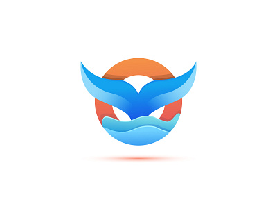 O + Fish Tail - Logo