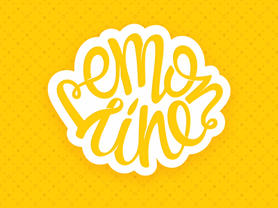 Lemonline logo branding lettering logo logodesign pattern vector