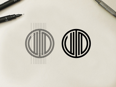 Logo Concept V & D Grid Work - FSVISUALS