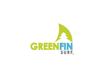 Green Fin fin pinetree surf