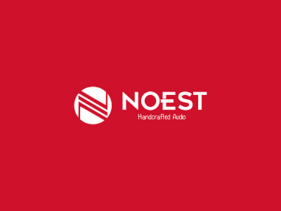 NOEST Handcrafted Audio brand branding identity logo logodesign music sound speaker