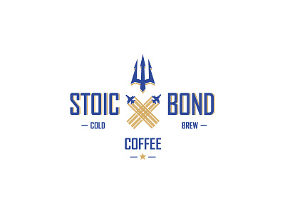 Stoic Bond Cold Brew Coffee branding brew coffee coldbrew graphic graphicdesign identity logodesign logos