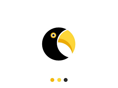 Toucan Bird bird birds branding freelance freelancer hire hireme logodesigner nature remotework toucan wild