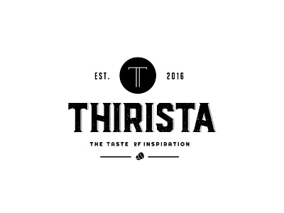 THIRISTA Identity available branding brew coffee coffeeshop hire hireme identity logo logodesign minimal professional