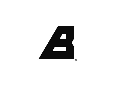 B for Bodybuilding. abstract apparel bodybuilding branding clothing fashion fitness hire hireme minimal modern sports