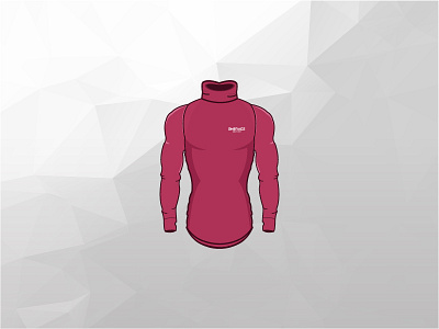 Oxblood muscle-fit turtleneck. bodybuilding clothing clothingbrand fitness freelance fulltime hire hireme template templatedesign tshirt