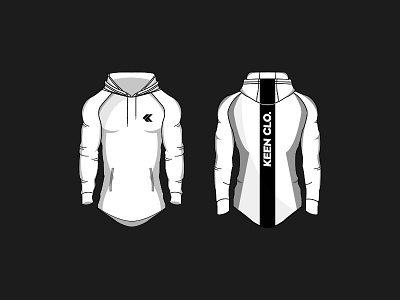 Clothing Design for KEENCLO. bodybuilding clothing clothingbrand fitness freelance fulltime hire hireme template templatedesign tshirt