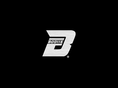 Bodiie Logo Design abstract apparel bodybuilding branding clothing fashion fitness identity minimal modern sports