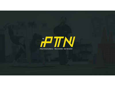 PTN Professional Trainers Network bodybuilding branding clothing fitness logodesign network sport training