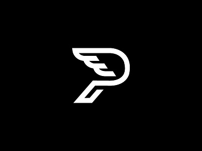 P for Pavo - FSVISUALS agency branding fsvisuals identity logo logodesign logogrid media pavo wings