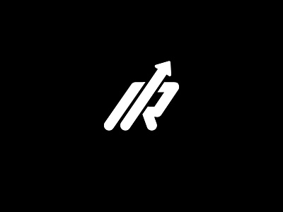 R + Arrow Logo Mark - FSVISUALS arrow fsvisuals google growthlogo logodesign marketingdesign marketinglogo