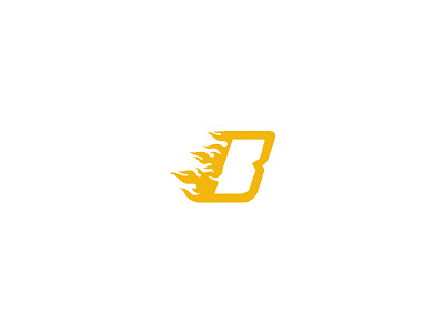B + Fire Logo Design - FSVISUALS bfirelogo branding fire fire logo fitness illustration