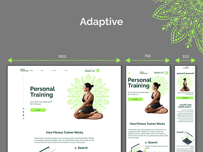Design concept of Adaptive Landing Page