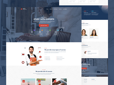 Educa - Distance Education & eLearning Landing Page Tem