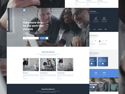 Mola MultiPurpose Landing Page Template animation envato icon illustration landing themeforest typography unbounce vector web