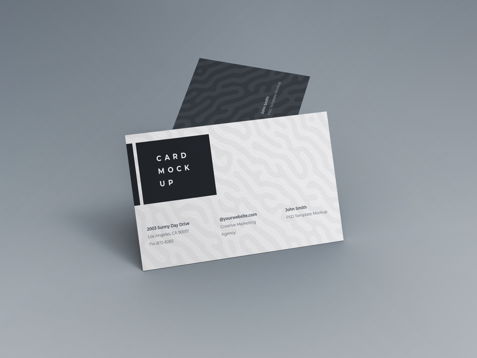 Business Card Mockup By Ahmed Hamdy On Dribbble