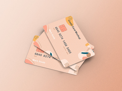 Credit Card Mockup 3d animation branding card credit credit card mockup design envato graphic graphic design illustration landing logo mockup motion graphics new themeforest typography ui web