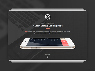 Flare - Startup Landing page