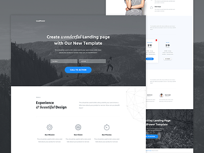 LeadPower - Unbounce Landing Page Template