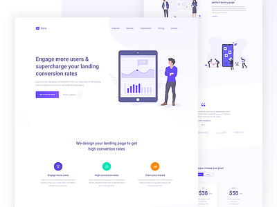 Siena - Marketing Landing Page Template