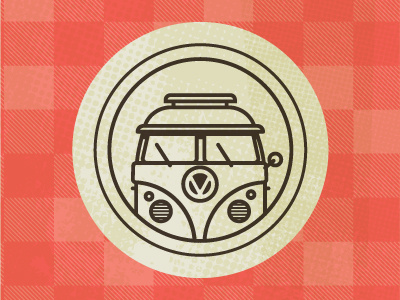 VW Icon hippie icon retro road trip scenic travel van vw