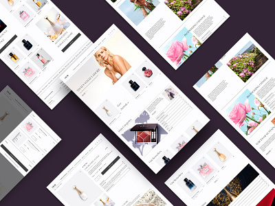 Ecommerce - Dior beauty branding design dior eccomerce fashion figma ui ux web design website