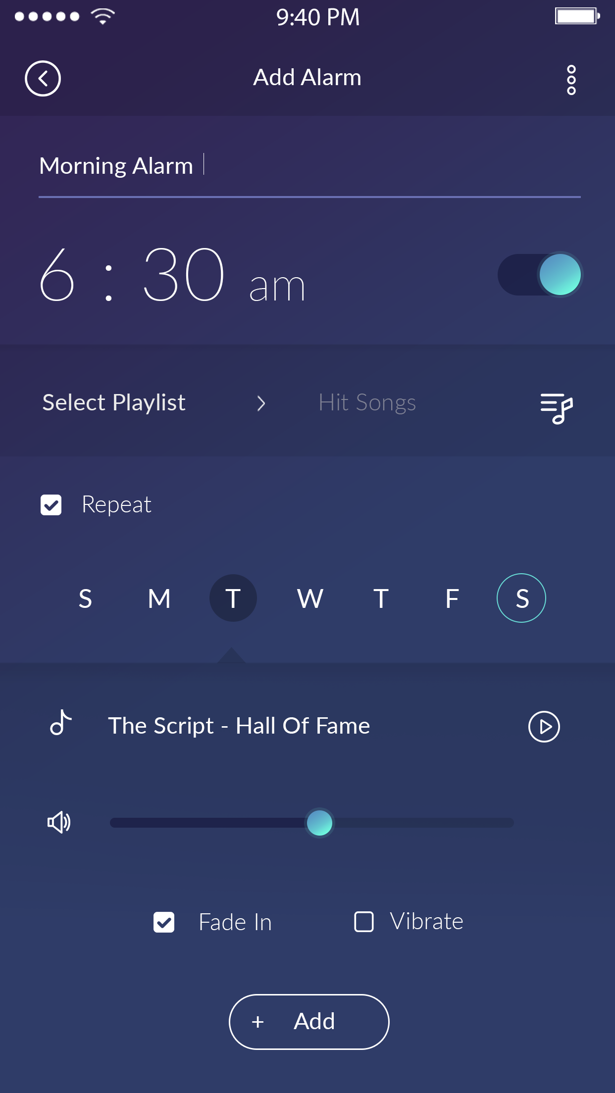 itunes alarm app