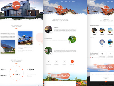 Evotar tech Website Design about us contact us energy green services solar solar house solar panel solar power solar website