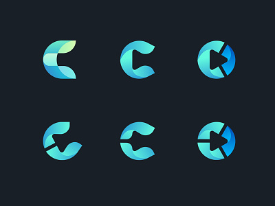 Exploring letter C Logo for Cryptomedic